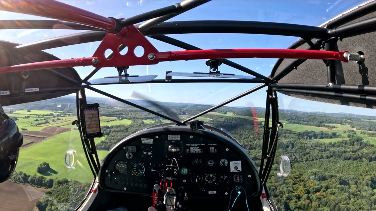 atterrissage Allegro sur terrain 280 m avec deux crans de volets