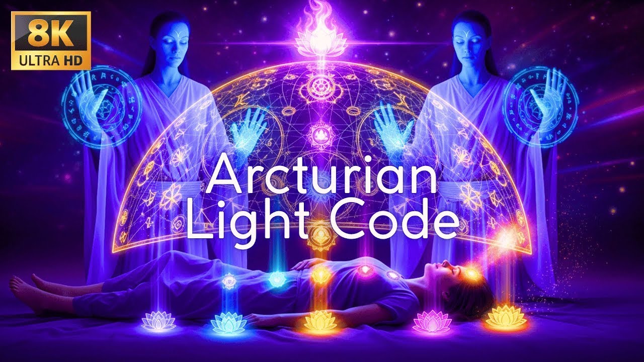 Starseed Calm Sequence | Arcturian Healing Frequency for Nervous System and Heart Harmony