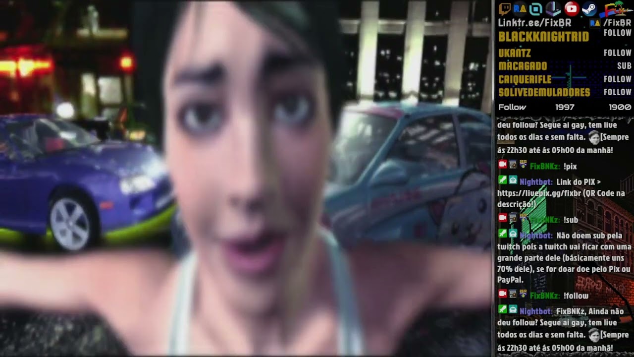 Canal FixBNK - Jogando Até Zerar NFS Underground 1 - (Live Gravada Número #582) @CanalDeGamesOG   ​