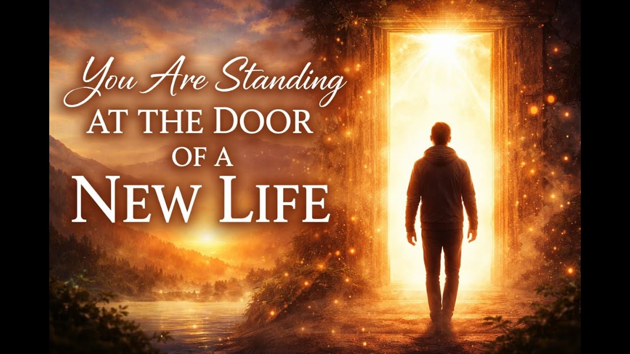 YOU ARE STANDING AT THE DOOR OF A NEW LIFE.