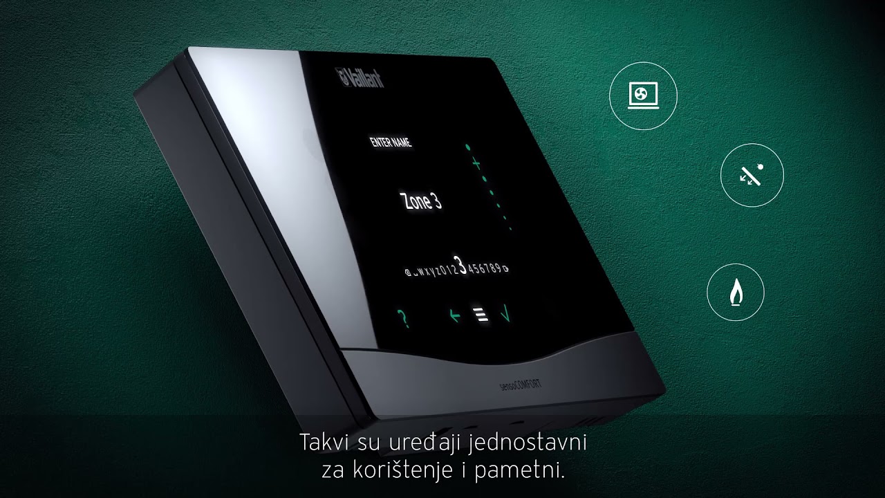 Regulacija sensoCOMFORT | Promo video | Vaillant
