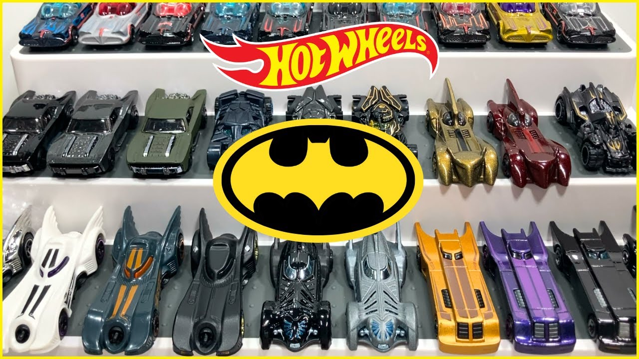 Coleção BATMAN de HOT WHEELS c/ 8 Unboxings!!!