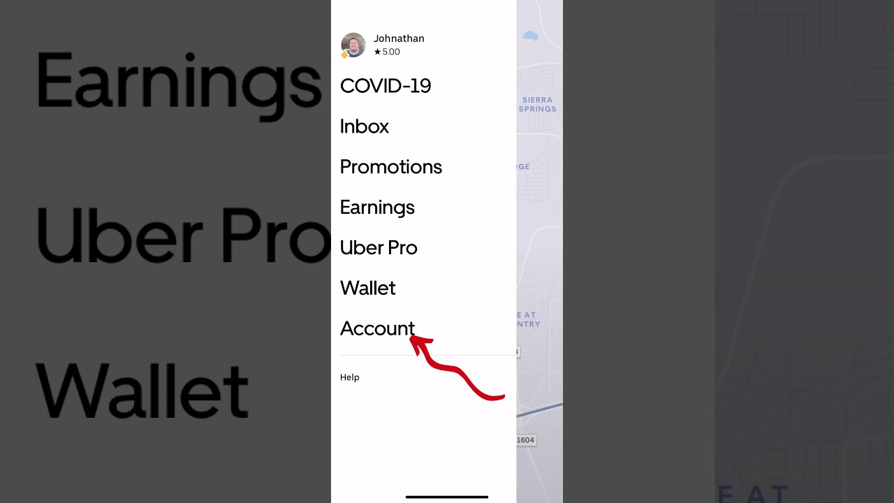 how to change uber navigation in uber app #Shorts