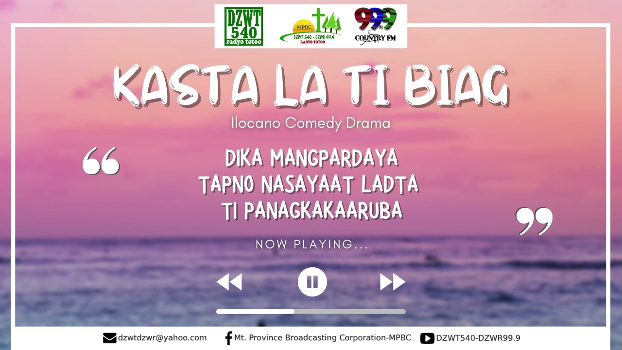 Kasta la ti Biag - November 26, 2022
