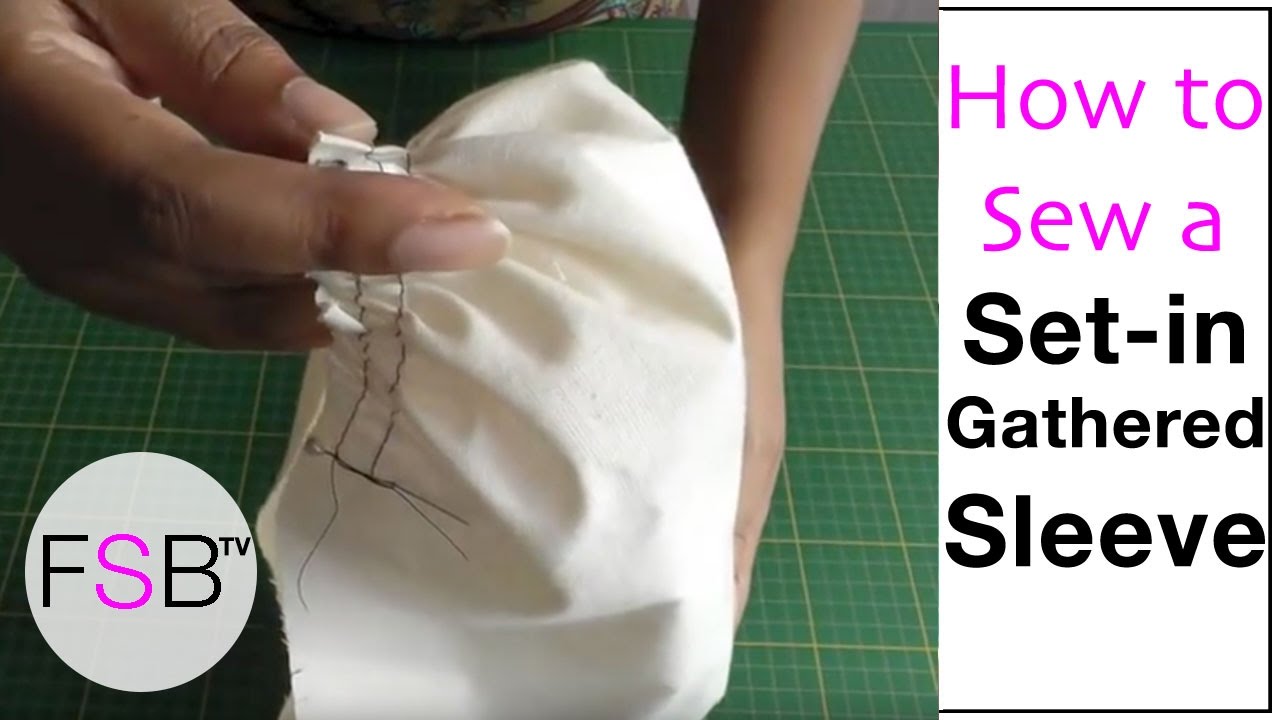 Set-In Gathered Sleeves