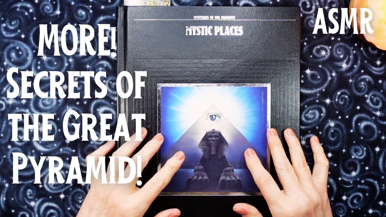 ASMR | MORE! Secrets of the Great Pyramid! Vintage Book Whispered Reading
