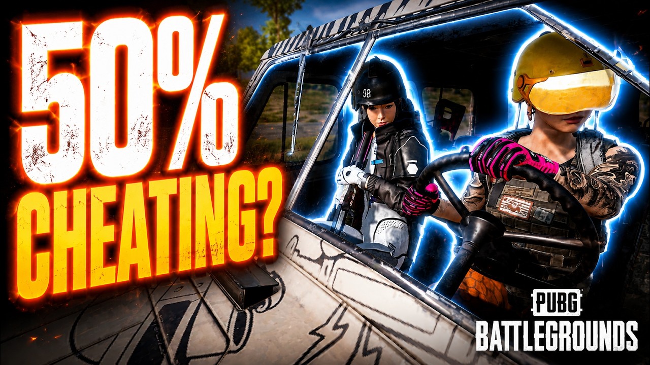 Is 50% of This PUBG Ranked Lobby Really Cheating?...
