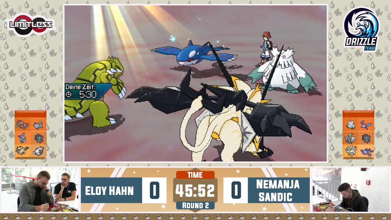 【VGC 2019】 Offenbach/Frankfurt Regionals | Nemanja Sandic vs. Eloy Hahn (Round 2)