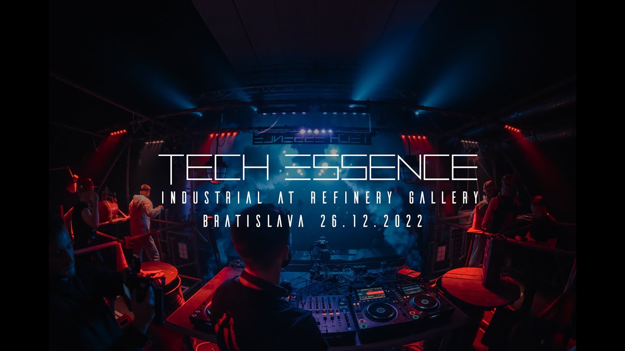 Signate Live | Tech Essence - Industrial at Refinery Gallery Bratislava 26/12/2022