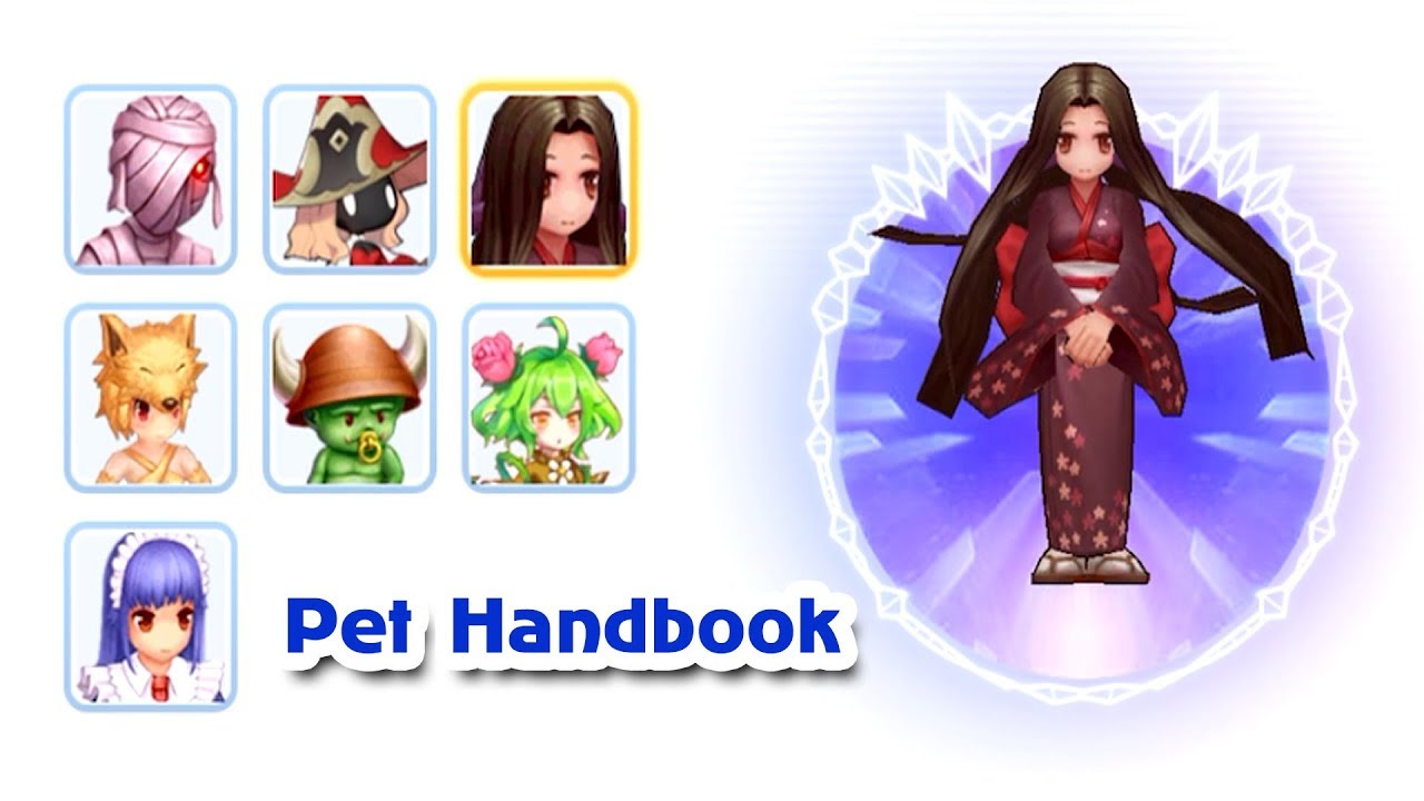 Ragnarok M Eternal Love - Pet Handbook All Pets