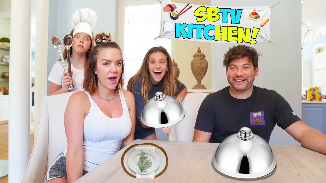 WE TURNED OUR HOUSE INTO A RESTAURANT!!