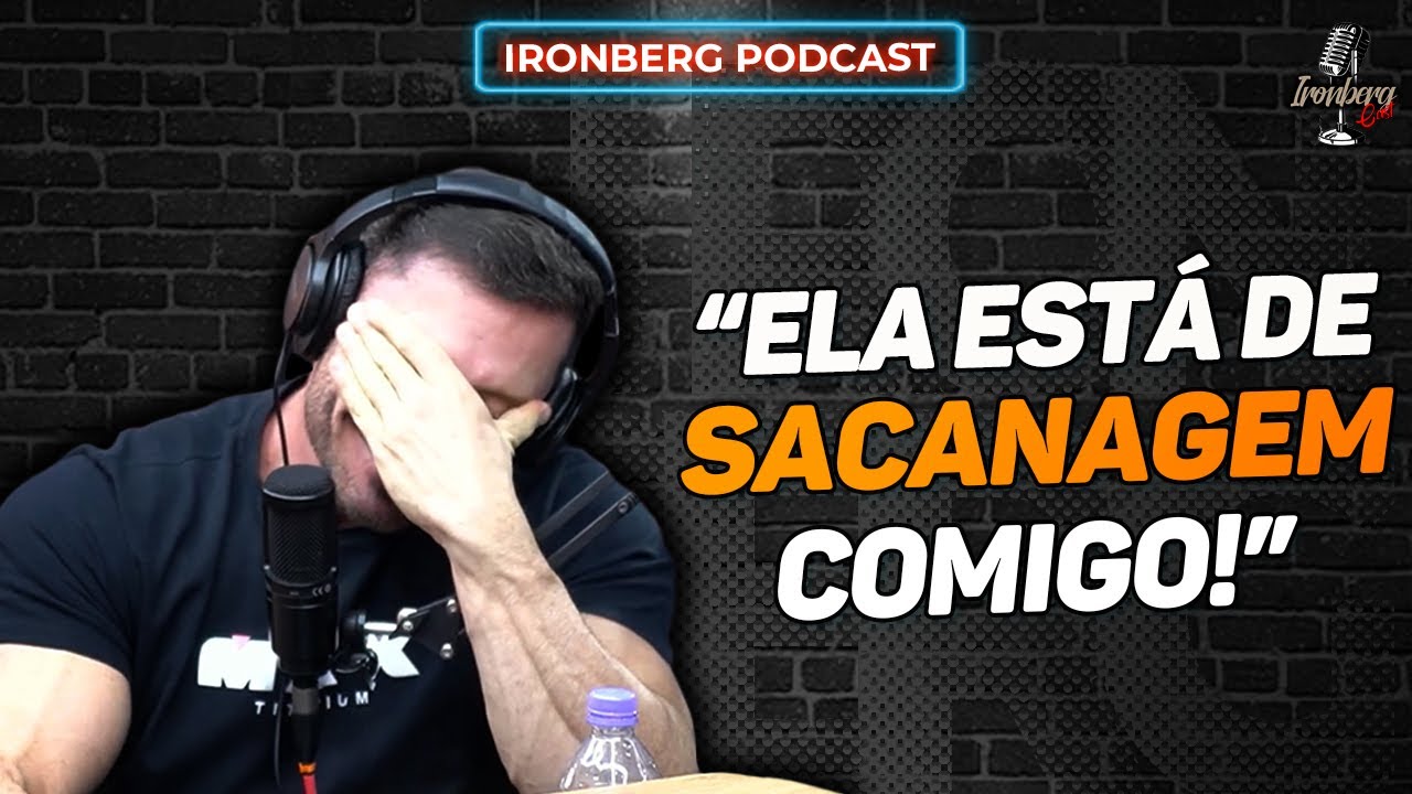 TATI INVADE O PODCAST E DEIXA CARIANI CONSTRANGIDO AO VIVO – IRONBERG PODCAST CORTES