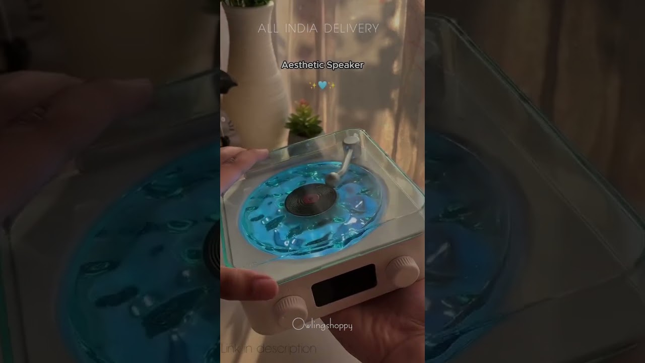 Waves Vinyl Bluetooth Speaker