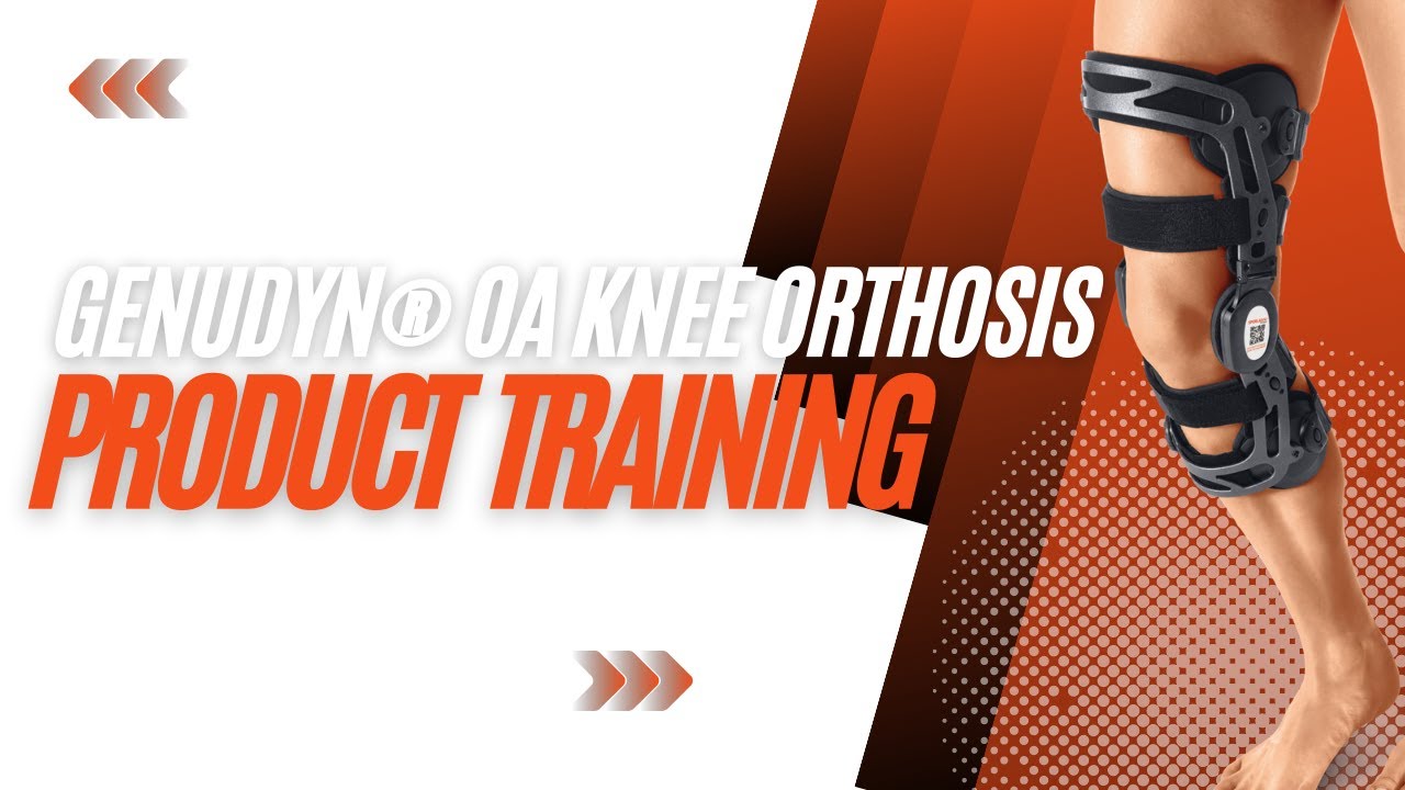 GENUDYN® OA Knee Orthosis Training Video: Enhancing Mobility and Stability