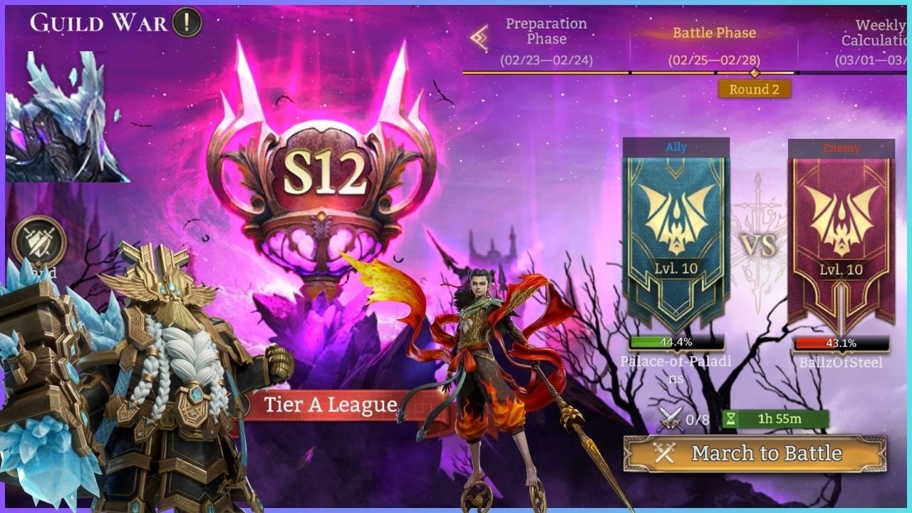 Какой напряженный раунд! Palace of Paladins против BallzofSteel!