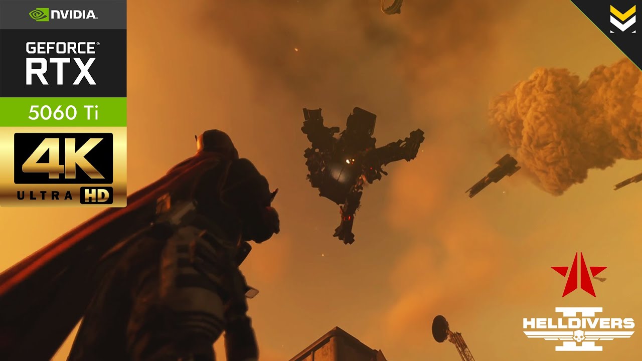 Helldivers 2: Gaellivare Emergency Evacuation | RTX5060, Ryzen 5 7500F, 32GB, Ultra Settings