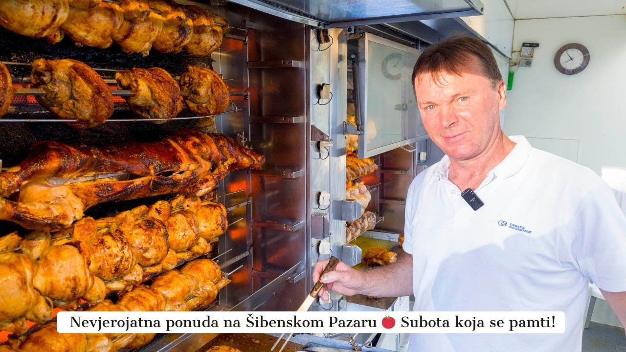 Pazar u Šibeniku – Subotnja gužva i ponuda koja oduševljava 🍇