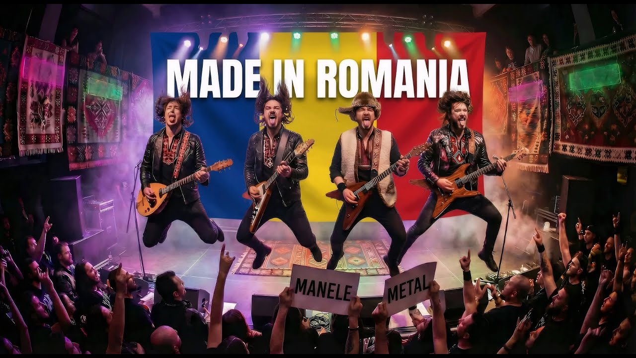 Made In Romania 🇷🇴 METAL COVER | Heavy Metal x Manele (Epic & Funny)