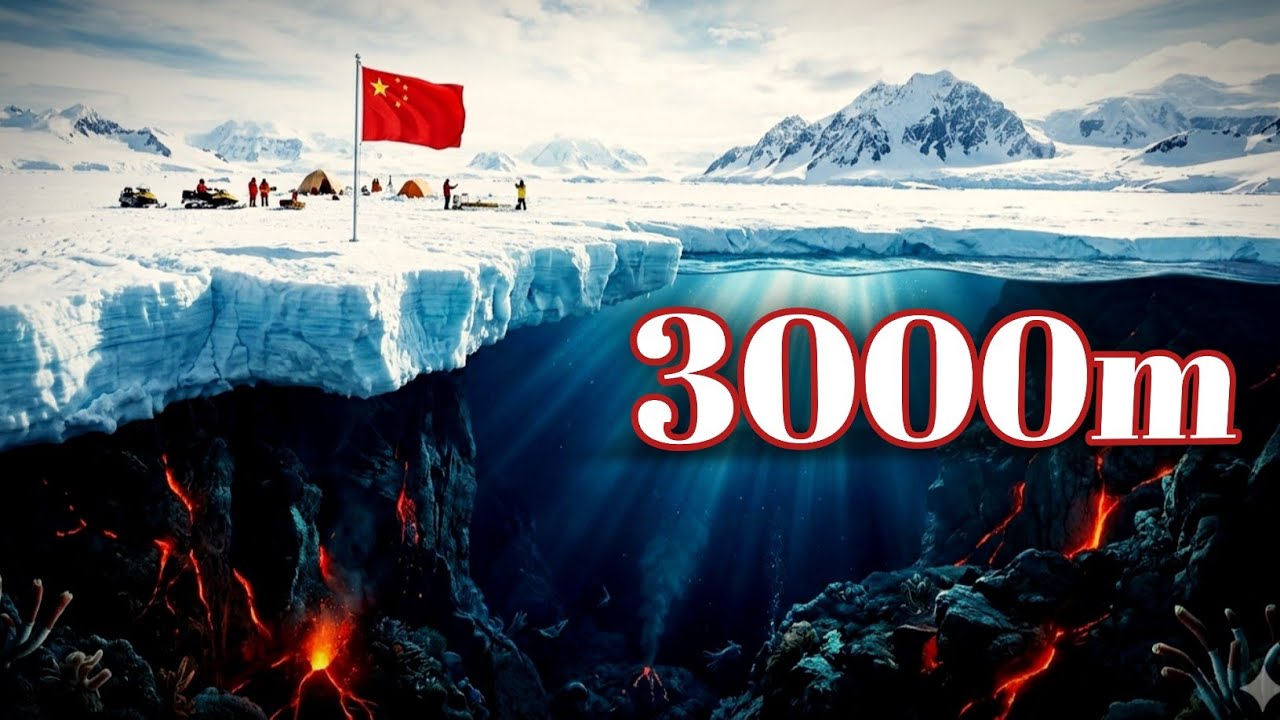 What China Discovered 3000m Below Antarctica Shocked Scientists, #Antarctica  