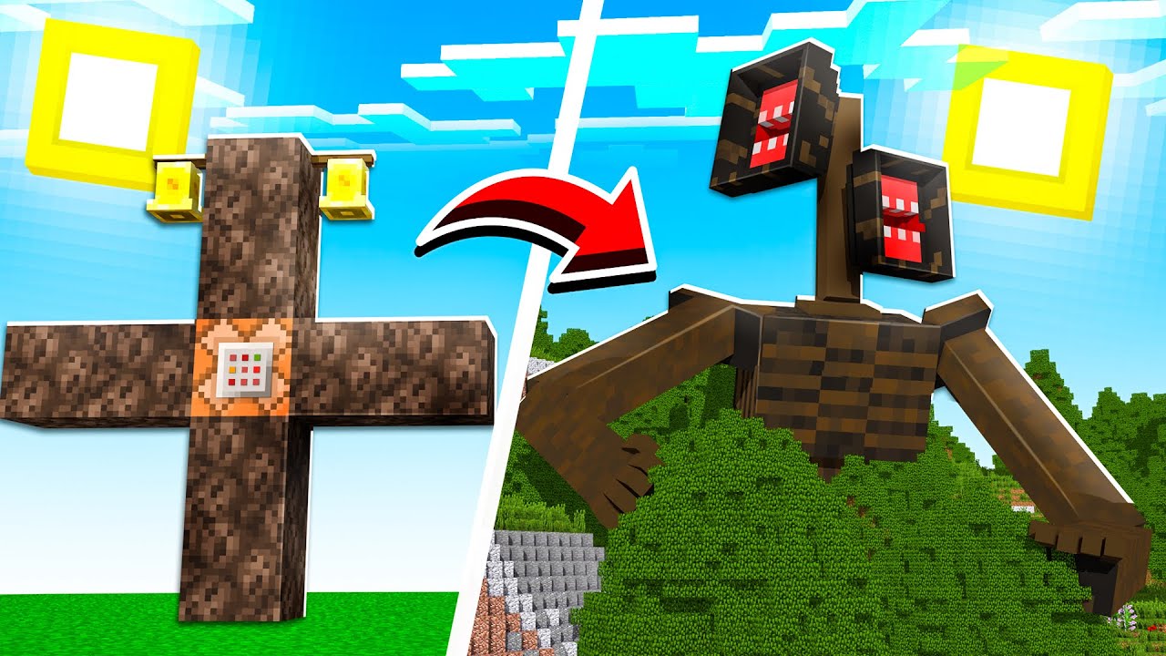 COMO INVOCAR SIREN HEAD no MINECRAFT *muito f&aacute;cil* &lsaquo; Koow &rsaquo;