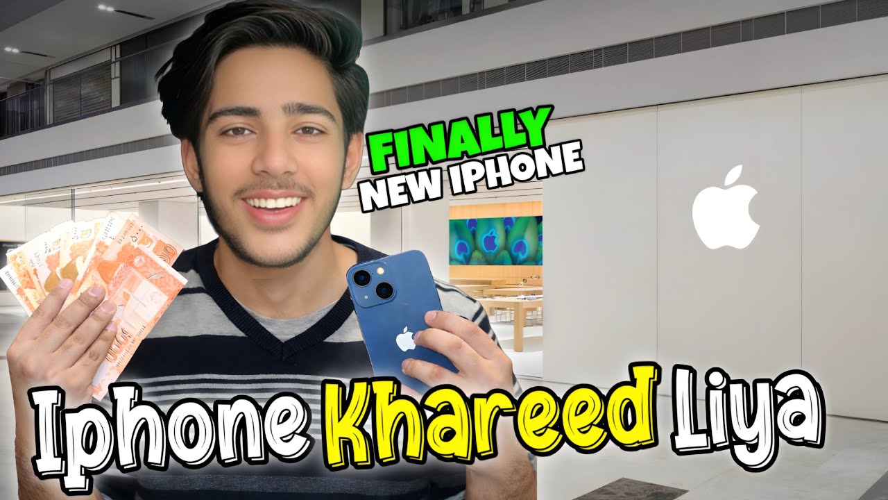 Finally new iphone khareed liya😍