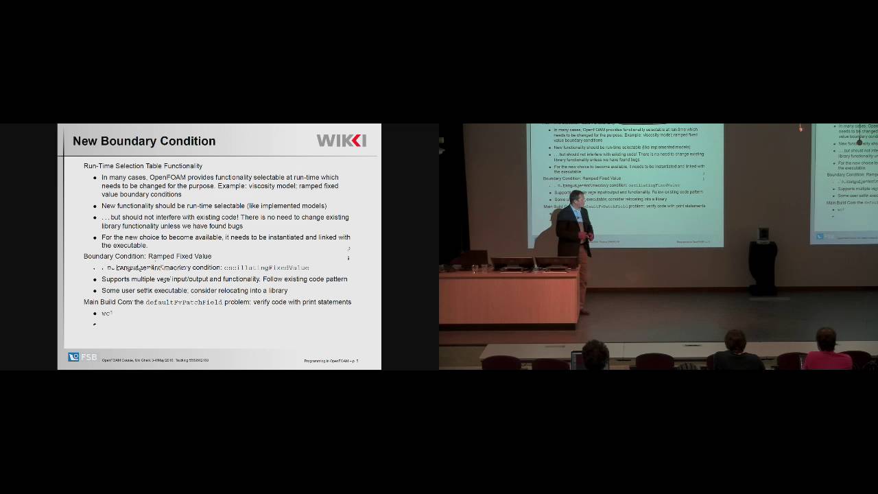 Introduction to OpenFOAM: Programming in OpenFOAM