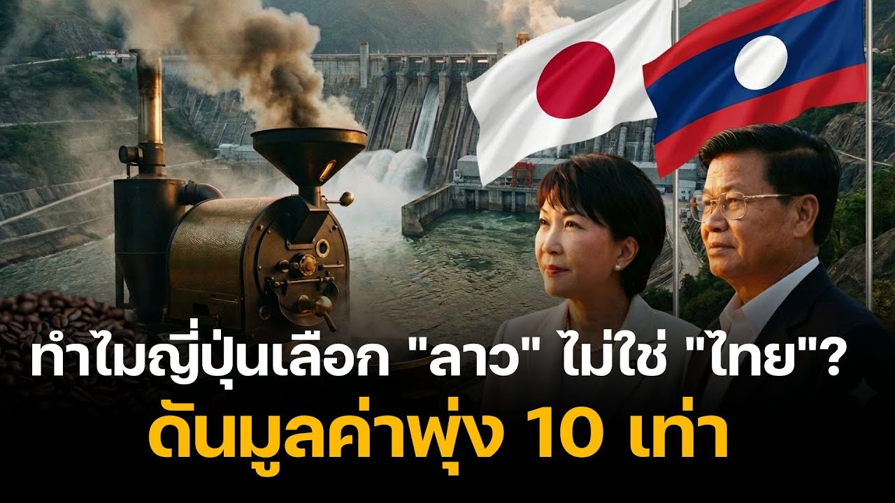 ทำไมญี่ปุ่นเลือก ลาว ไม่ใช่ ไทย? เจาะลึก โรงคั่วกาแฟสุดล้ำ ดันมูลค่าพุ่ง 10 เท่า