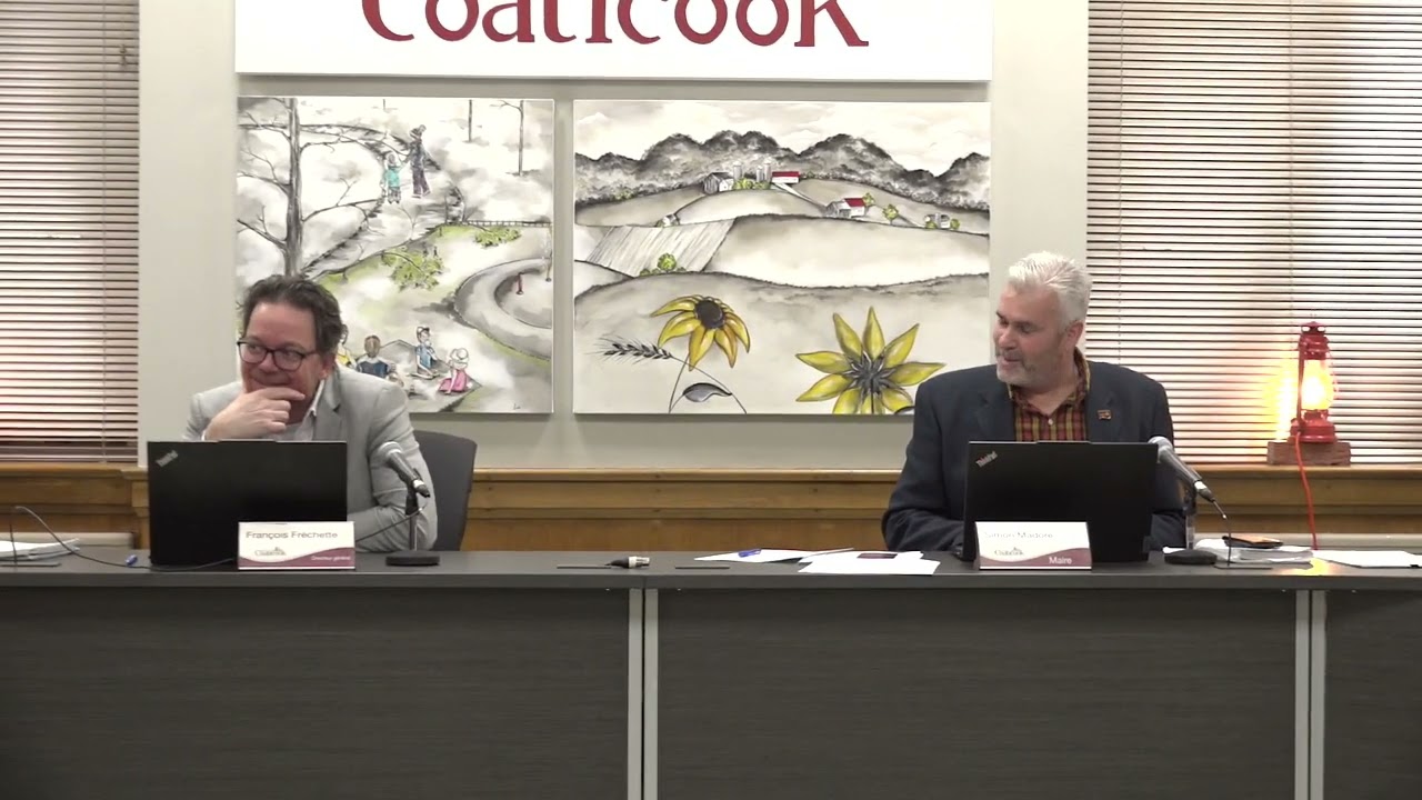 Séance du Conseil municipal, ville de Coaticook, 9 décembre 2024