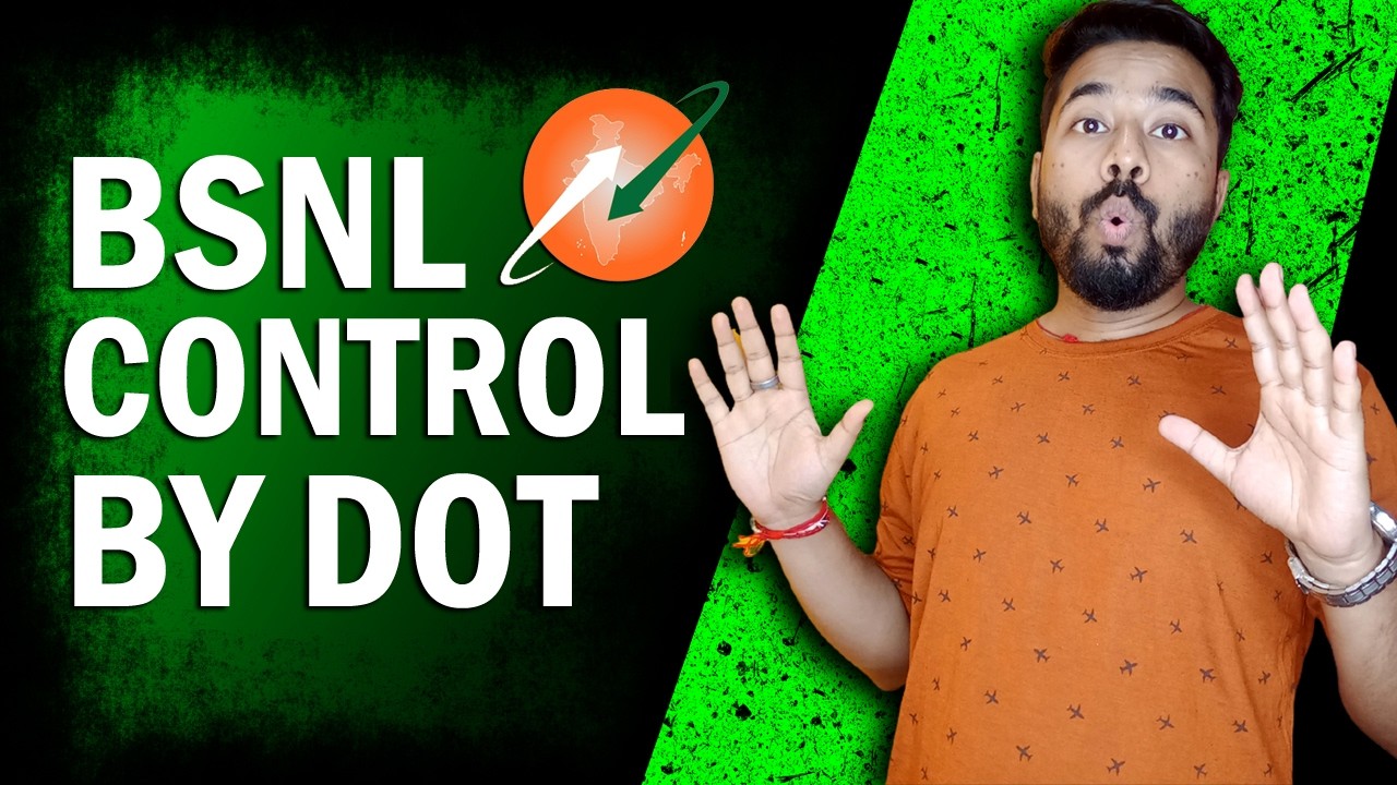 Now BSNL Control by DOT ... Big Breaking News #bsnl