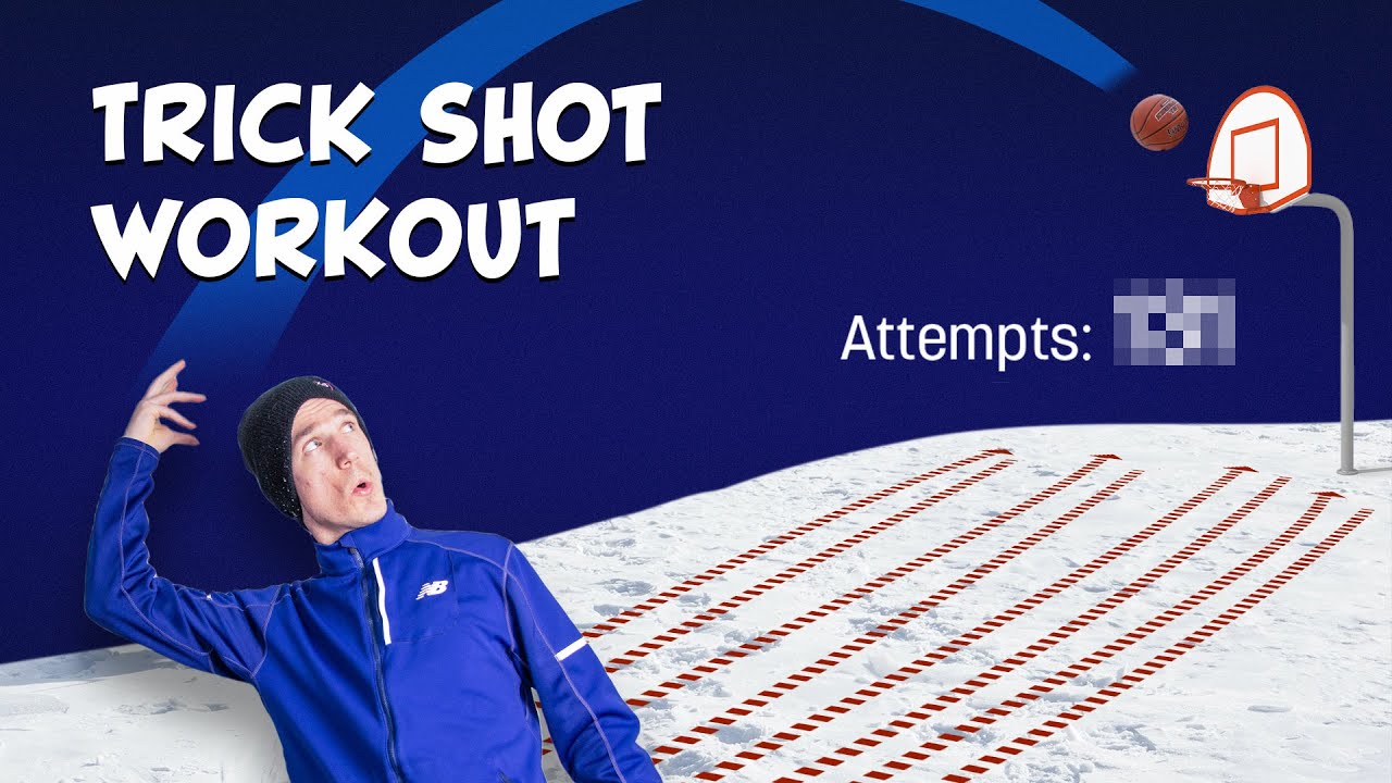 How much exercise can I get from trick shots?