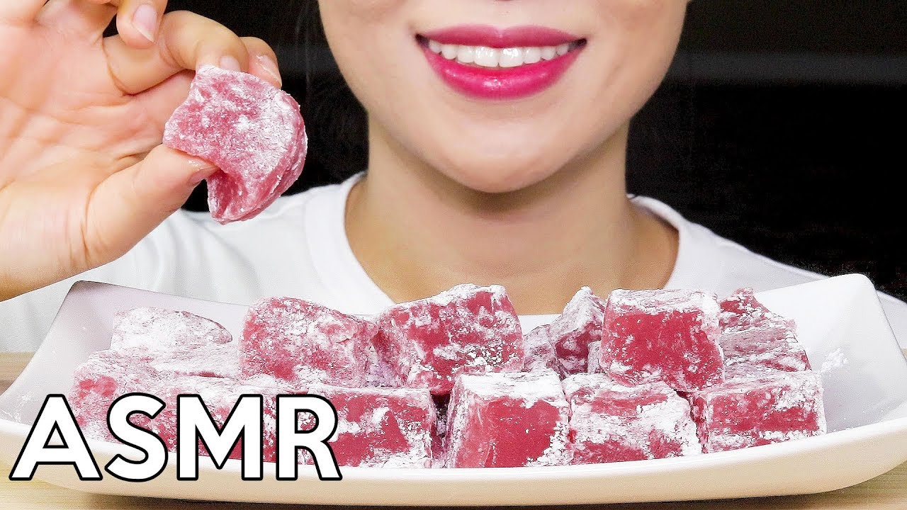 ASMR TURKISH DELIGHT *Sticky* 터키쉬 딜라이트 리얼사운드 먹방 Eating Sounds