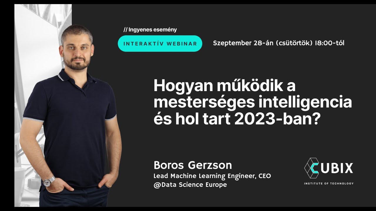 Hogyan működik a mesterséges intelligencia és hol tart most?