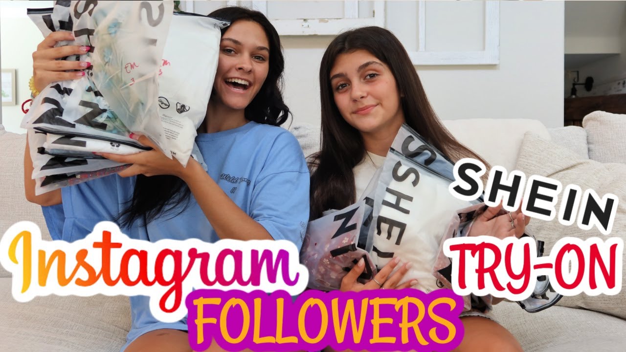 SHEIN TRY ON HAUL 2021! OUR INSTAGRAM FOLLOWERS PICKED OUR OUTFITS! EMMA AND ELLIE