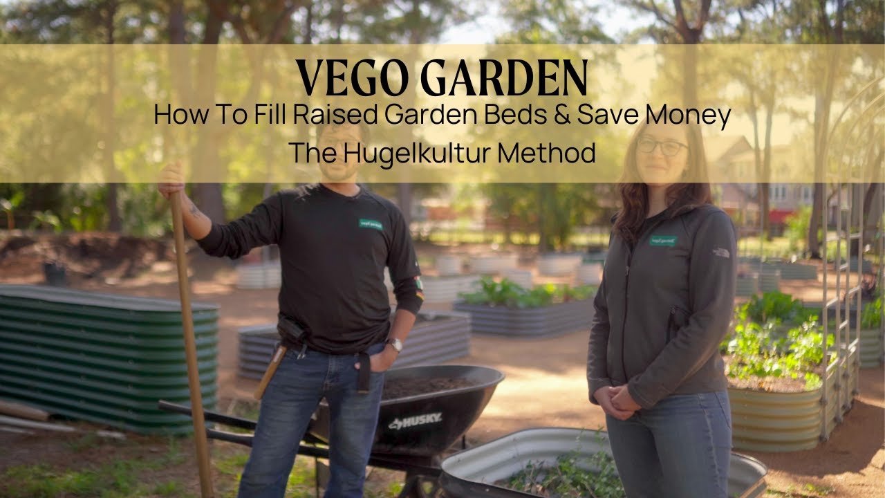 Как заполнить приподнятые грядки землей и сэкономить деньги &mdash; Hugelkultur | Vego Garden