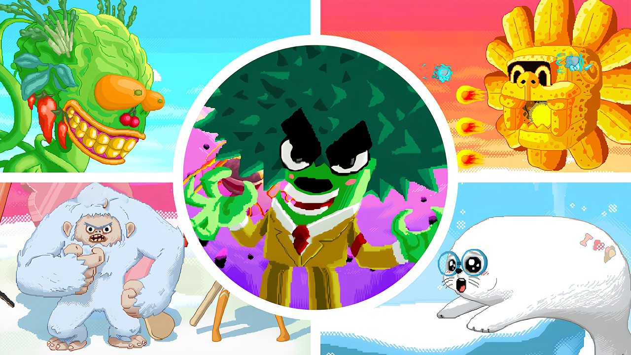 Ice Cream Surfer - All Bosses + Ending