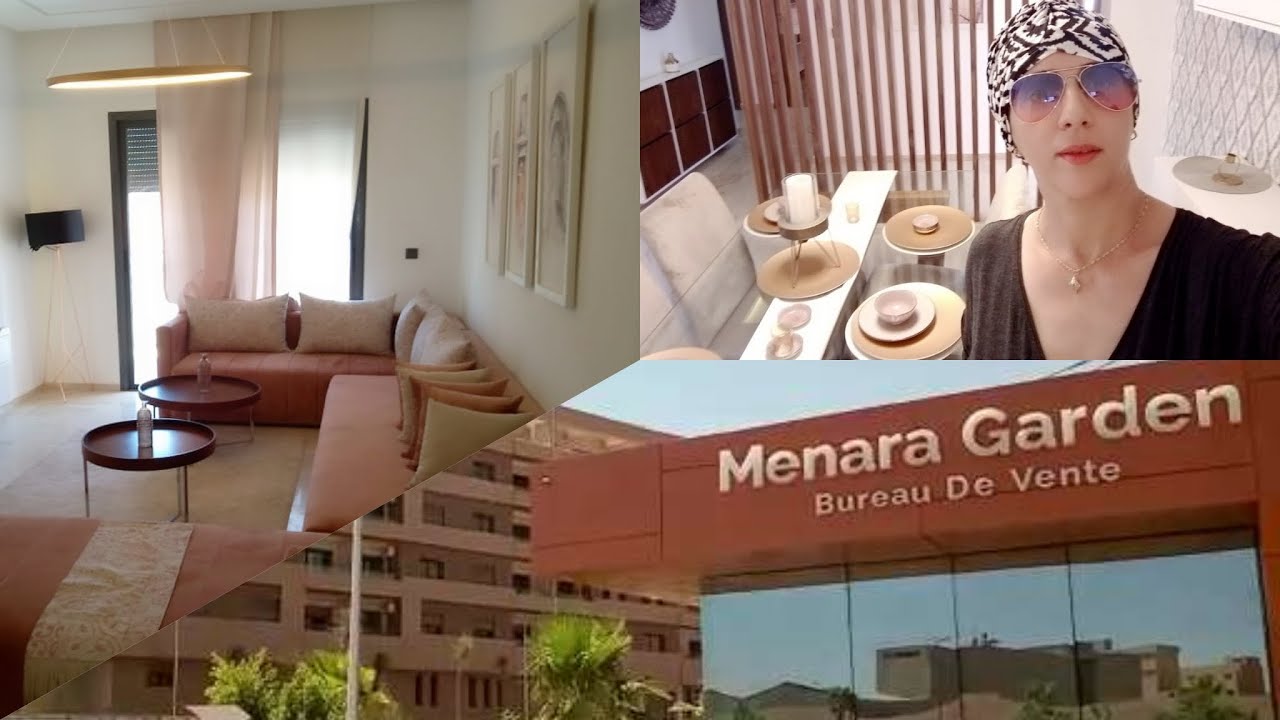 عاجل 💥أجمل مشروع في ❤️ مراكش حاليا😍إقامة حدائق المنارة #menara_garden