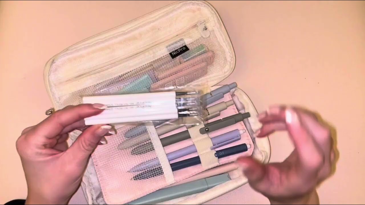 My Overview Of This Nicpro 39 PCS Aesthetic School Supplies with Cute Pink Pencil Case