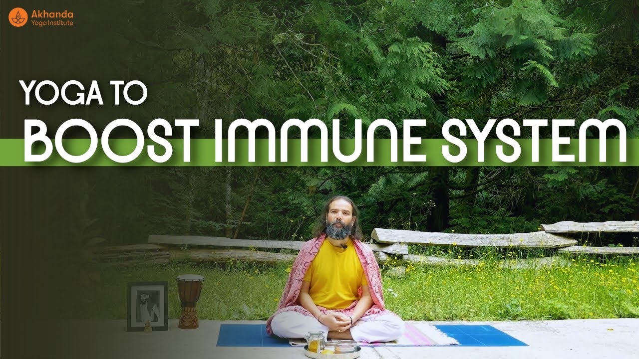 Yoga to Boost Immune System | 1 Hour SPECIAL Akhanda Yoga Class by Yogrishi Vishvketu