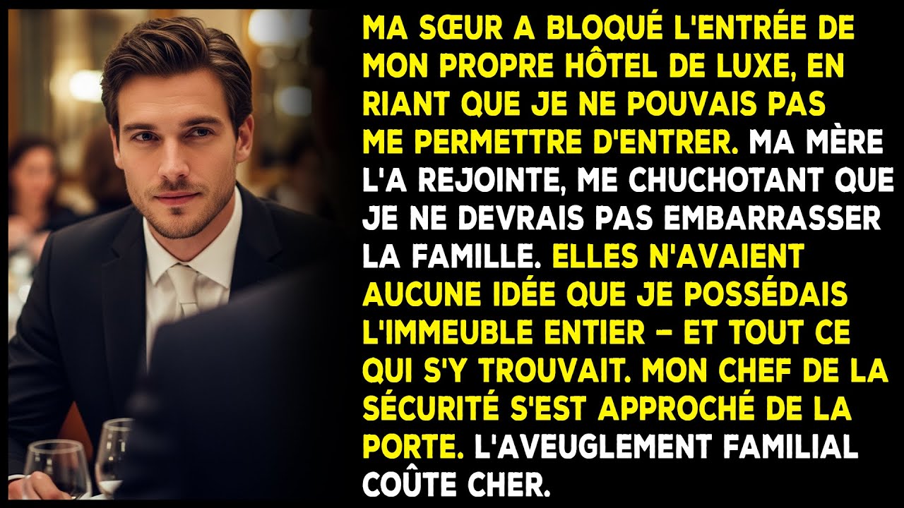 Au dîner de Papa, Maman m’a humilié — puis le personnel m’a appelé « propriétaire ».