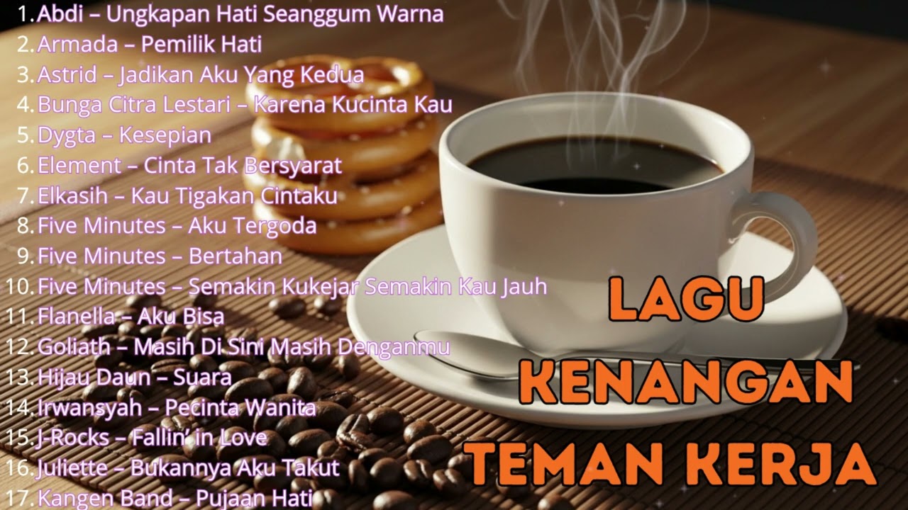 Playlist Lagu teman kerja  Indonesia 2026 Terpopuler Santai Viral TikTok Cocok Diputar saat santai