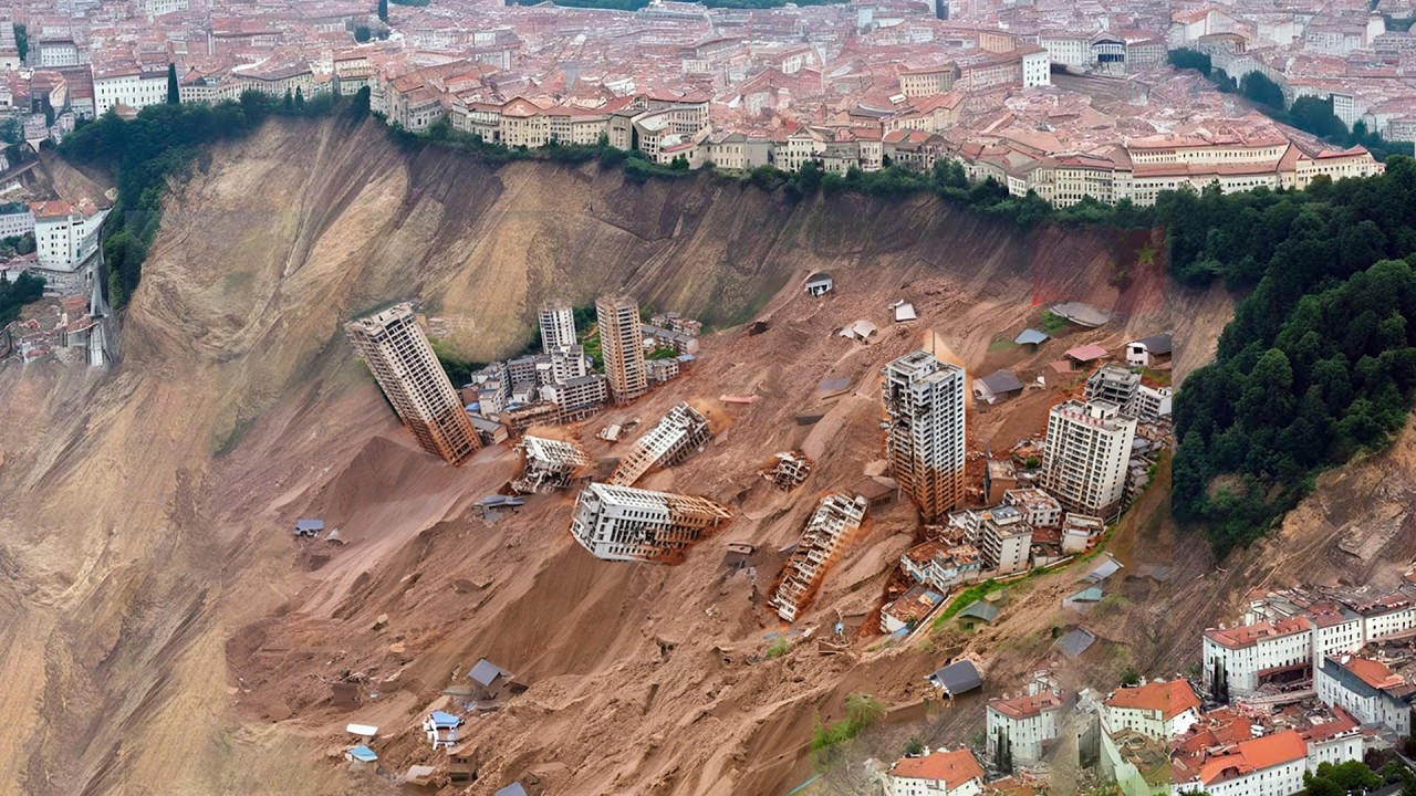 China in Turmoil: Beijing Devastated by Floods and Landslides &mdash; Bridges Collapse, Homes Destroyed