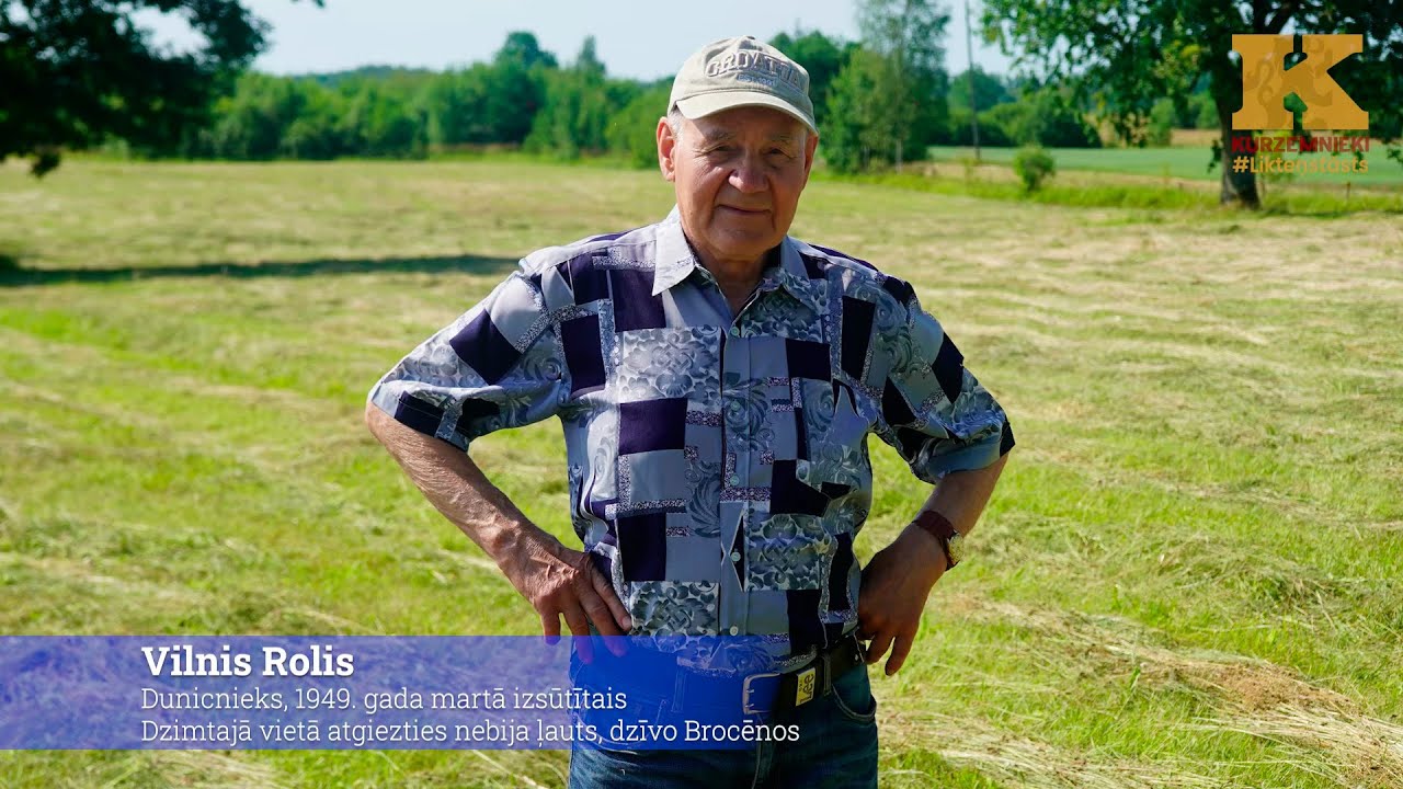 Vilnis Rolis - likteņstāsts. Ko nozīmē tikt svešas varas  deportētam no dzimtenes..