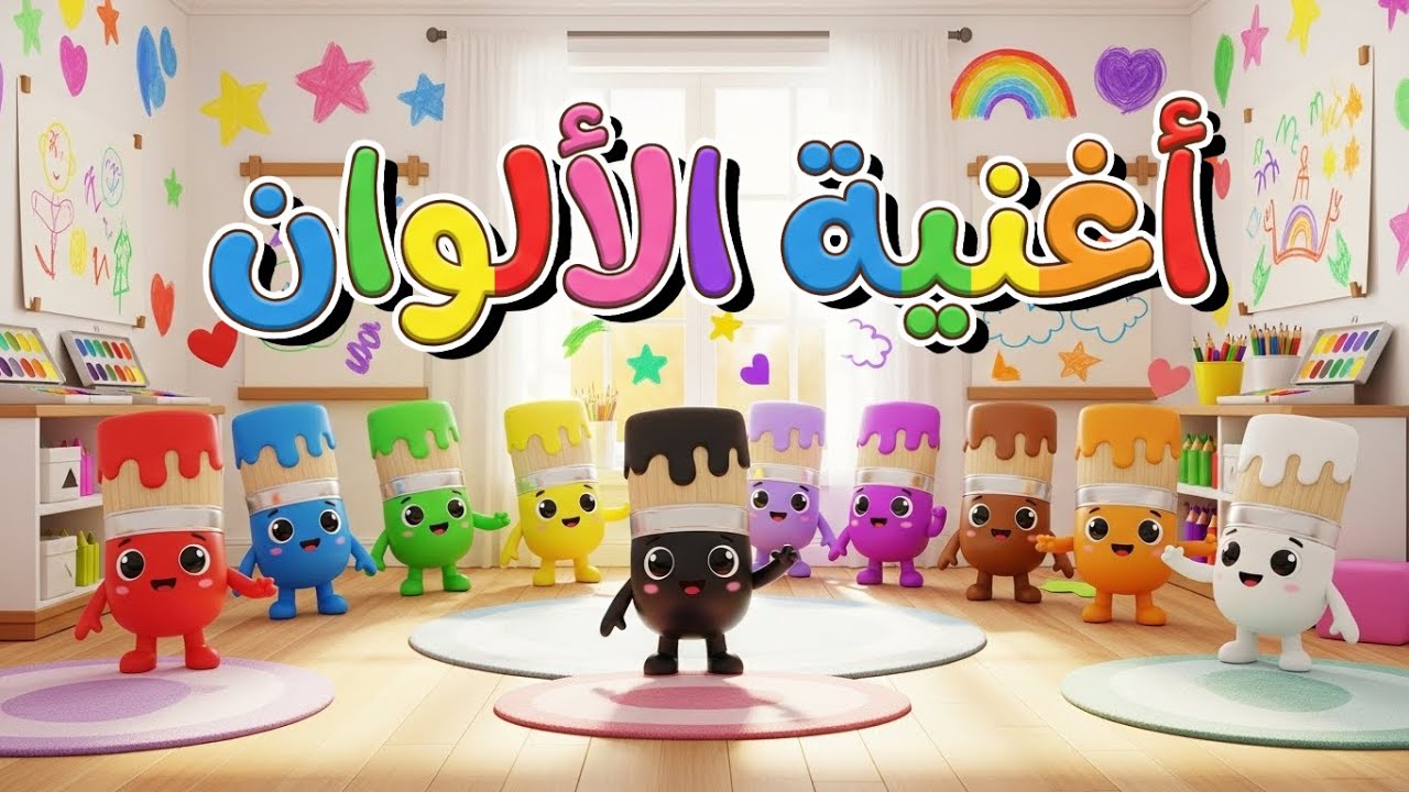 أغنية الألوان للأطفال 🎨 | تعلم الألوان بطريقة ممتعة