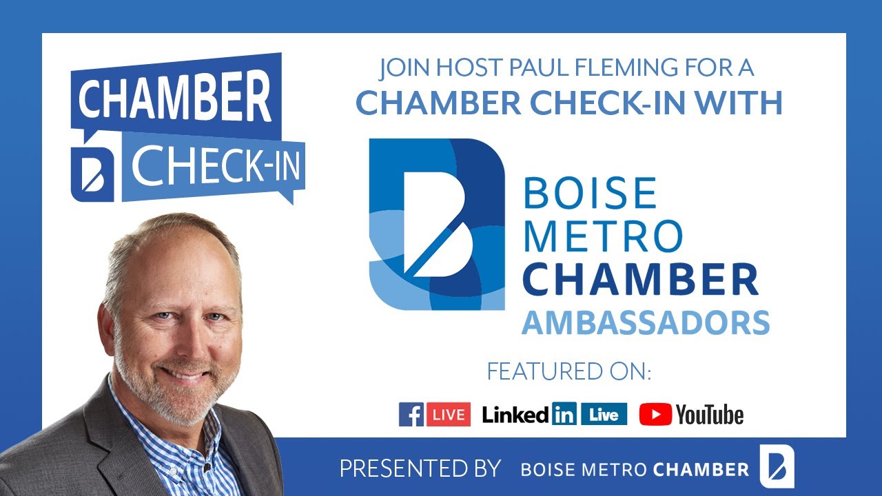 Chamber Check-in with Chamber Ambassador President and Vce President
