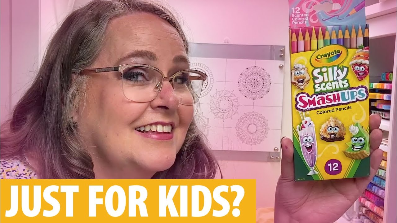 Обзор цветных карандашей Crayola SILLY SCENTS