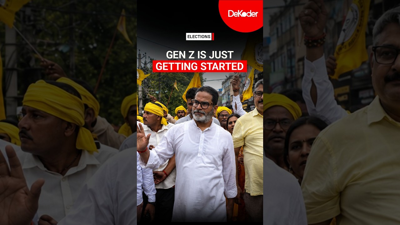 Prashant Kishor on Gen Z: &ldquo;This Isn&rsquo;t a One-Off Protest&rdquo; | Assembly By-Elections 2026 | DeKoder