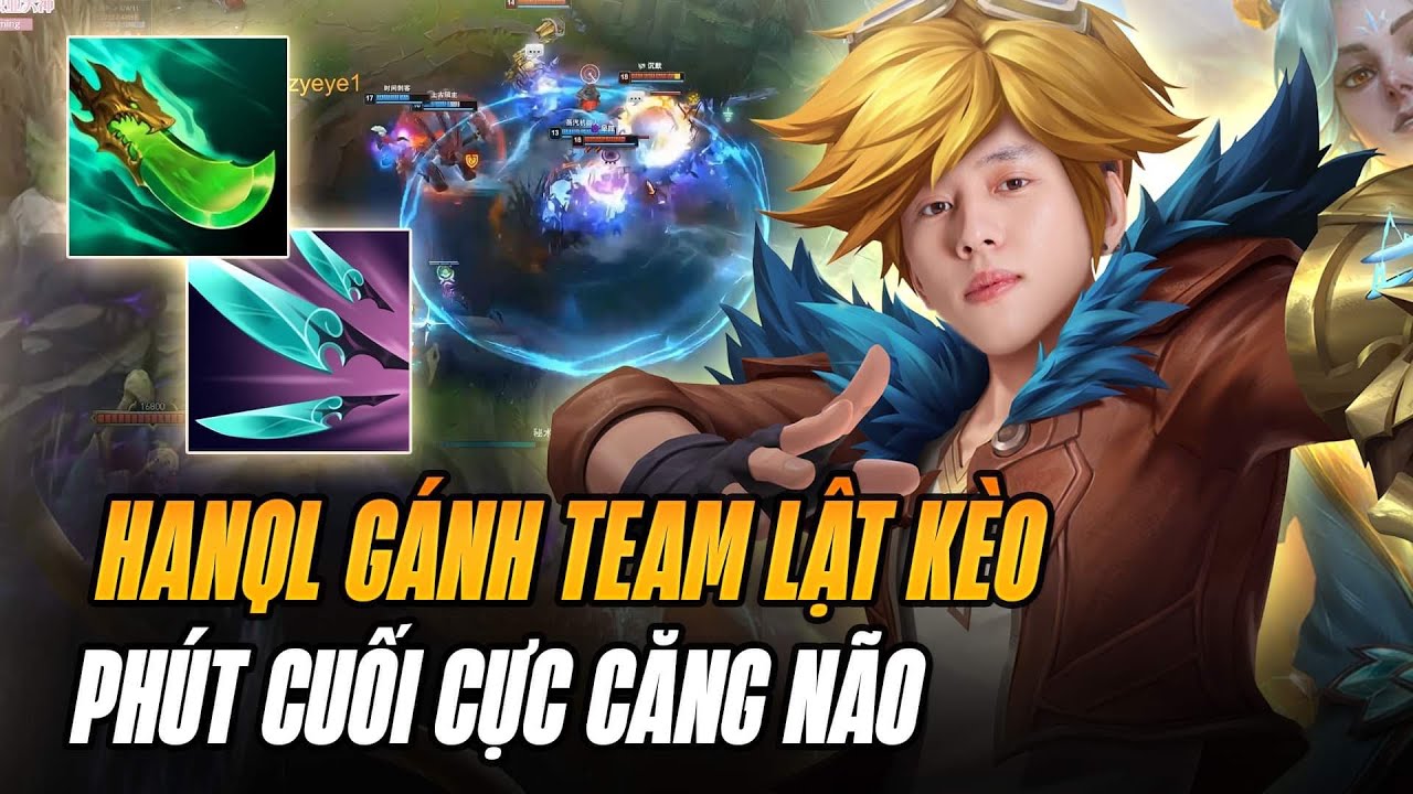 HANQL THỂ HIỆN KHẢ NĂNG ĐI ĐƯỜNG ẤN TƯỢNG VỚI EZREAL VÀ VÁN ĐẤU CỰC CĂNG LẬT KÈO SIÊU BẤT NGỜ