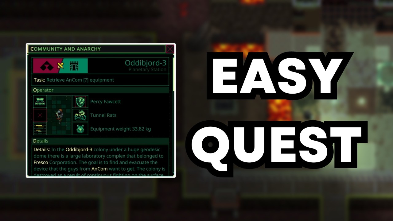 New AnCom Quest Done Easily: Quest Strategy Guide for Quasimorph