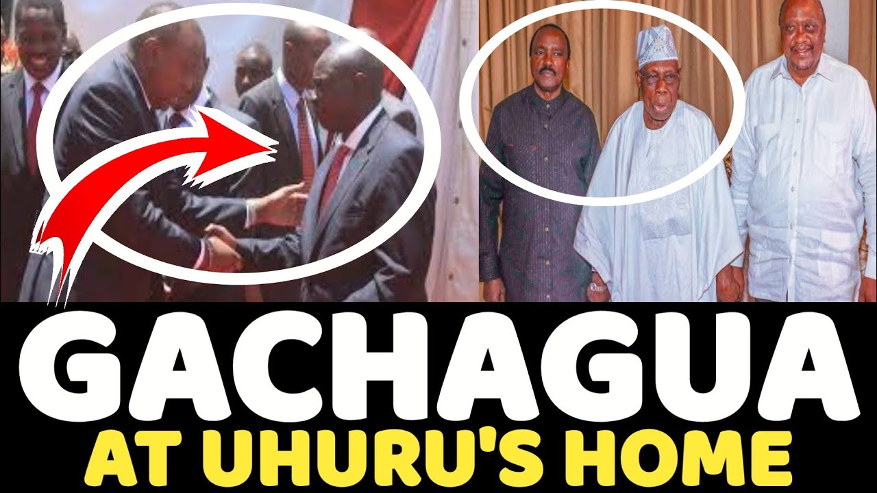 Ruto Finished! Gachagua And UHURU Meet - Handshake - WANTAM SEALED!