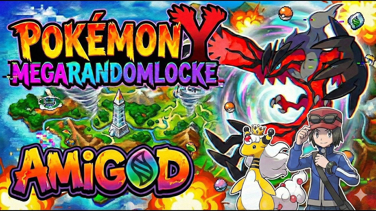 Pokémon Y Mega Randomlocke Ep. 20-  LIDER Y MÁS PODER OCULTO
